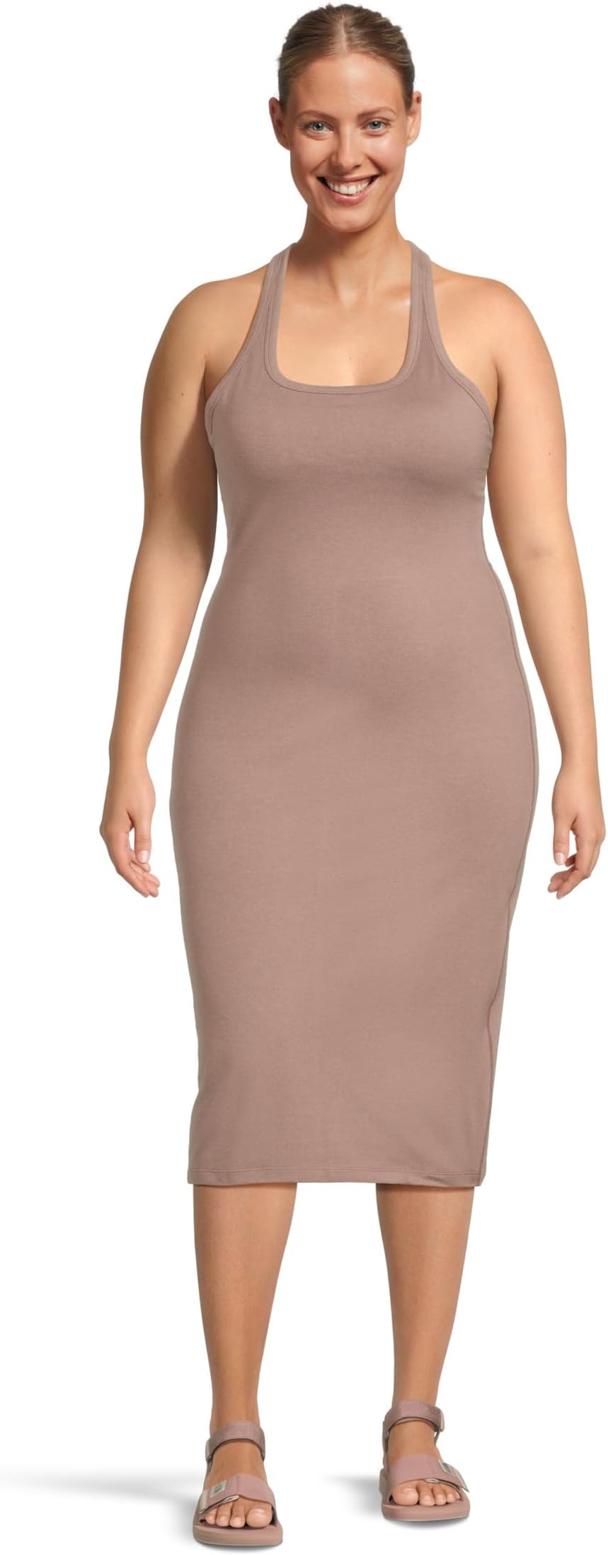 Платье Prana Heavana Racerback Midi Dress, цвет Carob Heather
Платье Prana Heavana Racerback Midi Dress, цвет Carob Heather