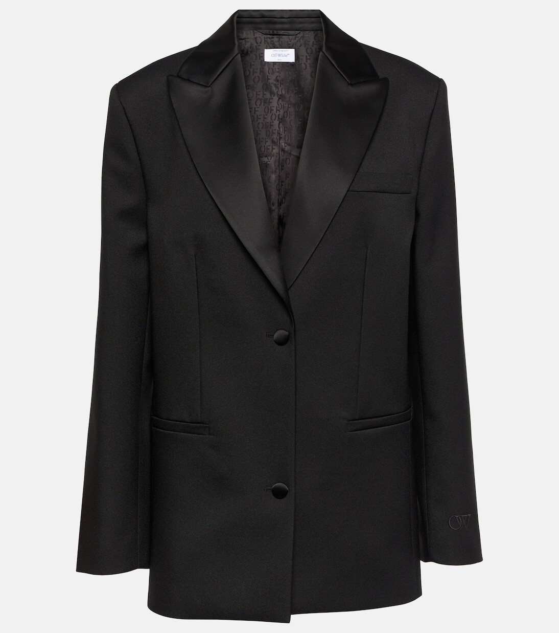 Блейзер tech drill Off-White, черный
Блейзер tech drill Off-White, черный