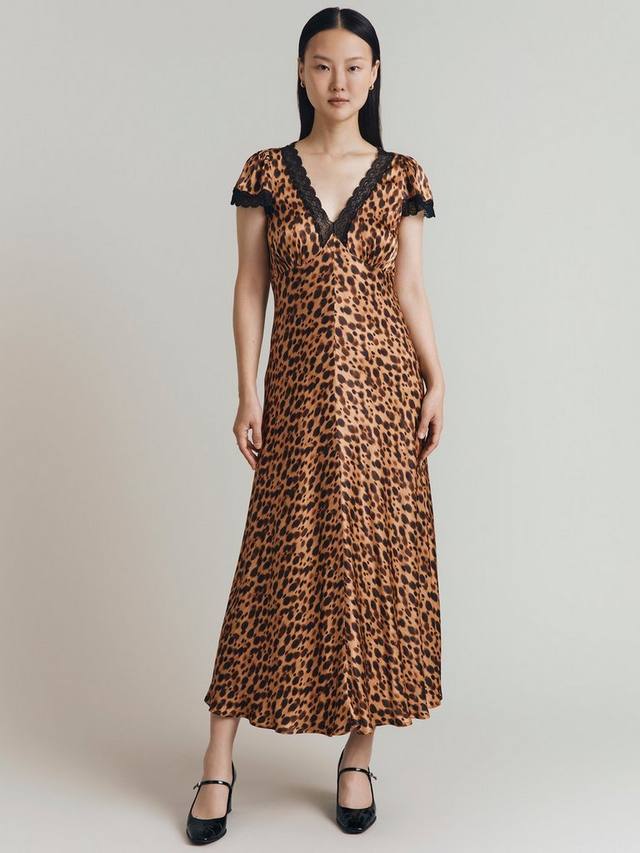 Платье с кружевной отделкой lillie с животным принтом Ghost, разноцветный
Платье с кружевной отделкой lillie с животным принтом Ghost, разноцветный