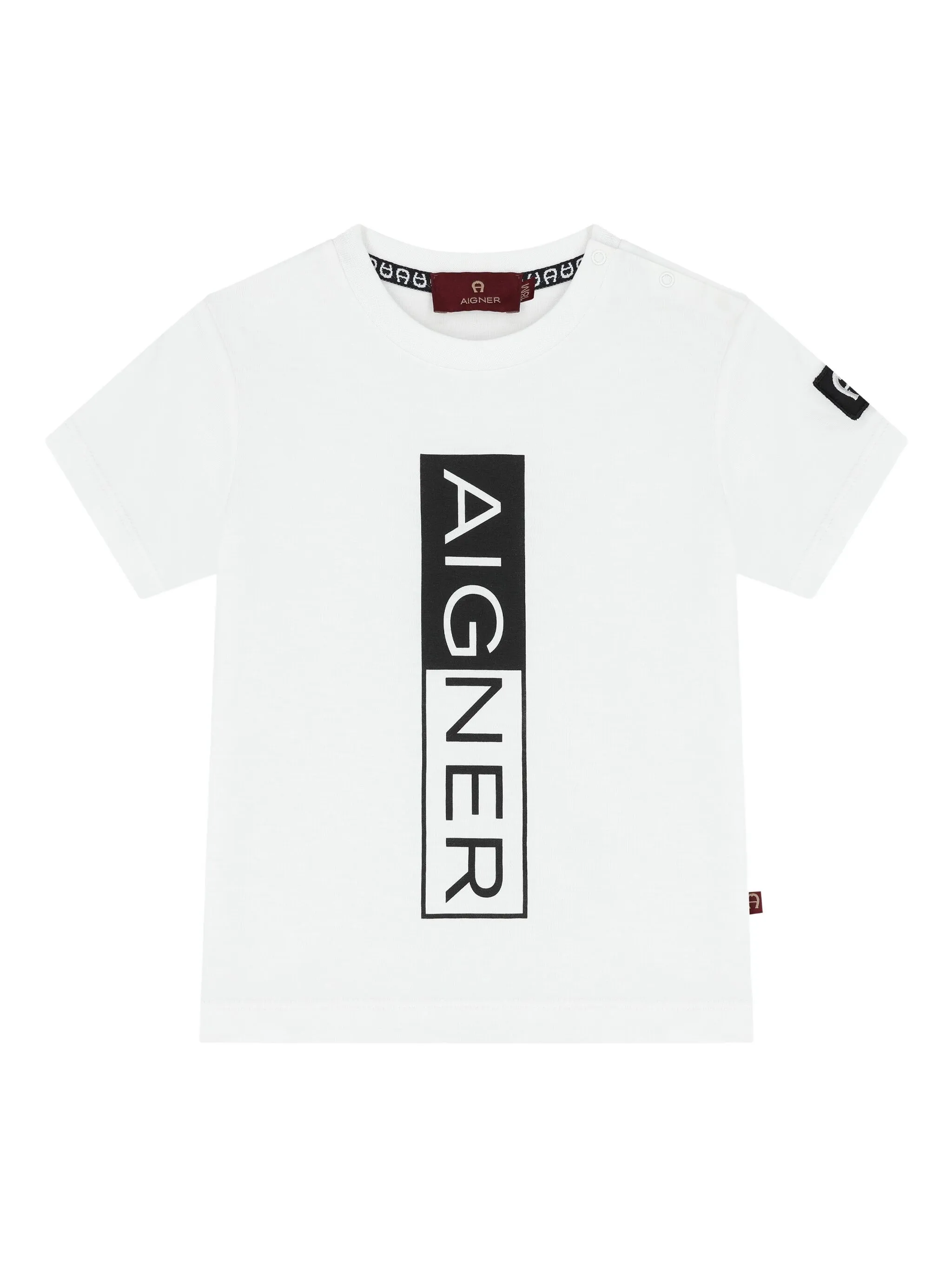 Футболка с логотипом Aigner Kids, белый
Футболка с логотипом Aigner Kids, белый