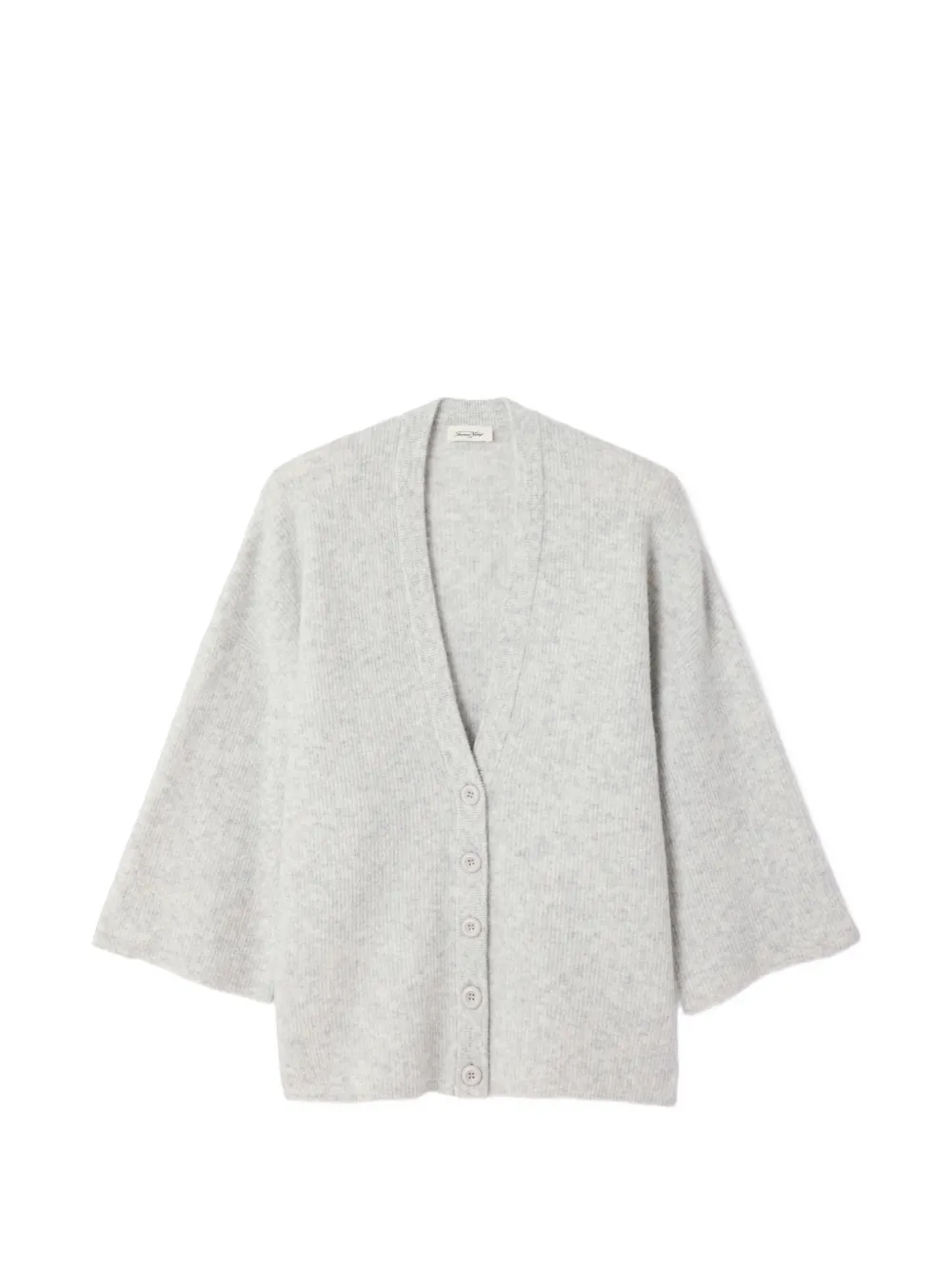 Вязаный кардиган с V-образным вырезом Damsville American Vintage, серый
Вязаный кардиган с V-образным вырезом Damsville American Vintage, серый