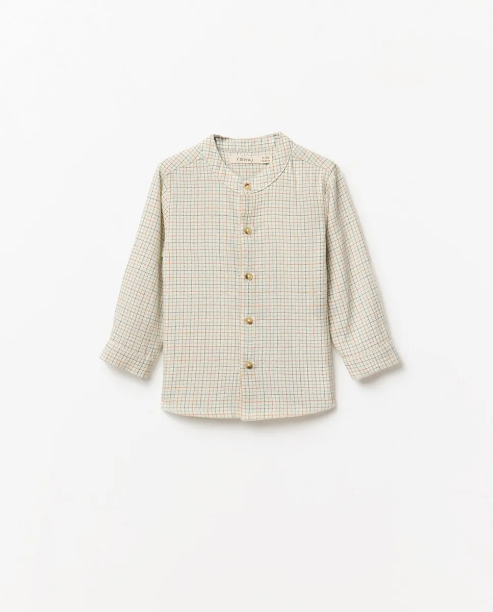 Рубашка в клетку из твила Sfera, пастельно-розовый
Рубашка в клетку из твила Sfera, пастельно-розовый