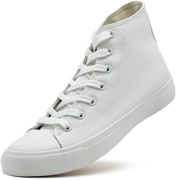 Женские и мужские высокие кеды из искусственной кожи, классические белые и черные высокие кеды на шнуровке, повседневная обувь для ходьбы Xraehni
Женские и мужские высокие кеды из искусственной кожи, классические белые и черные высокие кеды на шнуровке, повседневная обувь для ходьбы Xraehni