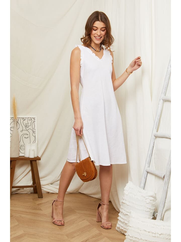 Длинное платье Rodier Lin Leinen, белый
Длинное платье Rodier Lin Leinen, белый