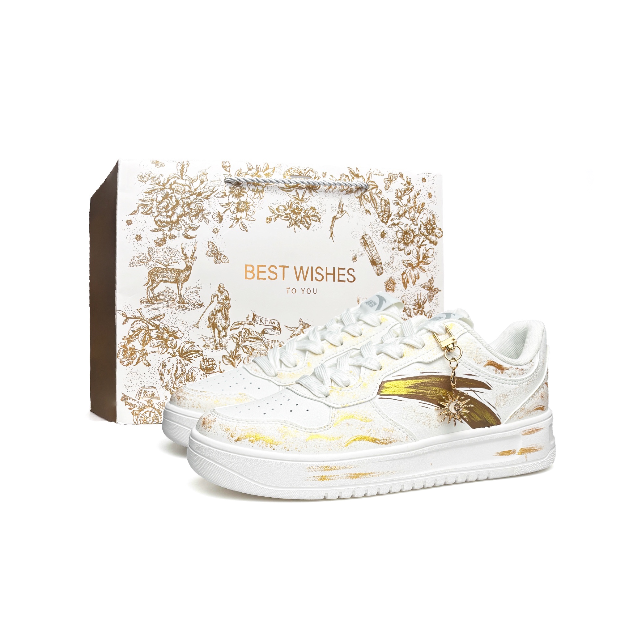 расслабленные нескользящие устойчивые к истиранию увеличивающие рост низкие кроссовки для скейтбординга unisex ANTA, белое золото
расслабленные нескользящие устойчивые к истиранию увеличивающие рост низкие кроссовки для скейтбординга unisex ANTA, белое золото