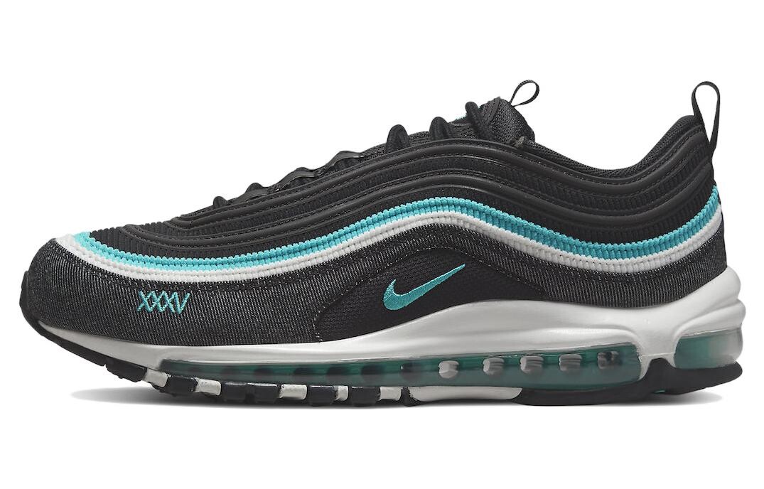 Nike Air Max 97 Черный Спорт Бирюзовый
Nike Air Max 97 Черный Спорт Бирюзовый