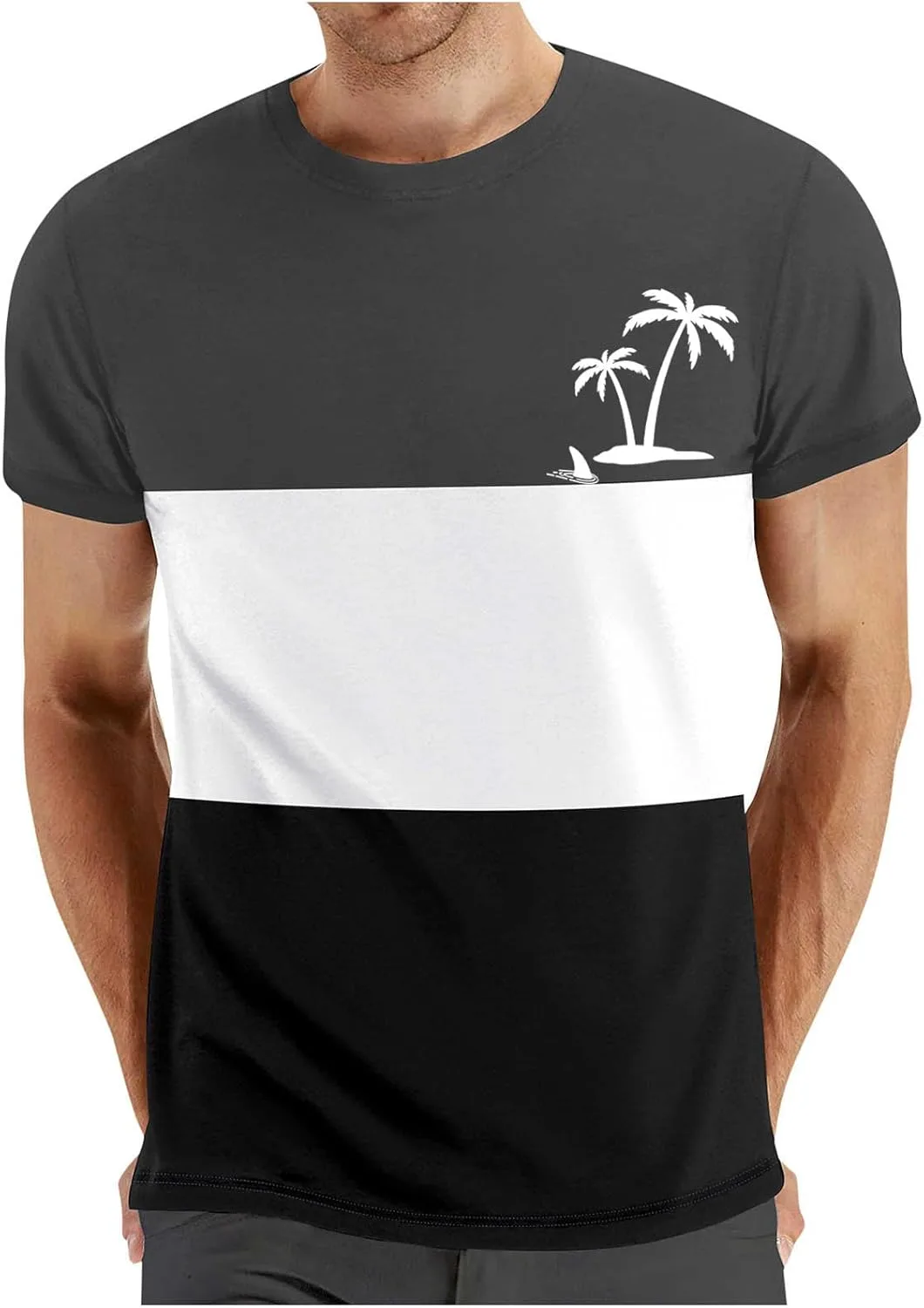 Мужская футболка Classic Crew Neck с коротким рукавом и принтом Coconut Palm
Мужская футболка Classic Crew Neck с коротким рукавом и принтом Coconut Palm
