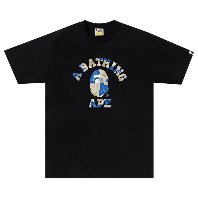 Футболка BAPE Liquid Camo College Tee, Black/Blue
Футболка BAPE Liquid Camo College Tee, Black/Blue