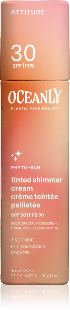 Oceanly, без пластика, косметический тонированный увлажняющий крем с мерцающим эффектом Attitude, spf 30 30 гр
Oceanly, без пластика, косметический тонированный увлажняющий крем с мерцающим эффектом Attitude, spf 30 30 гр