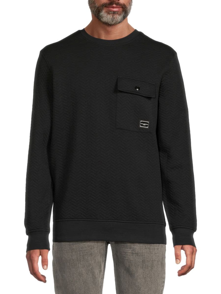 Толстовка с шевронным узором Karl Lagerfeld Paris, черный
Толстовка с шевронным узором Karl Lagerfeld Paris, черный