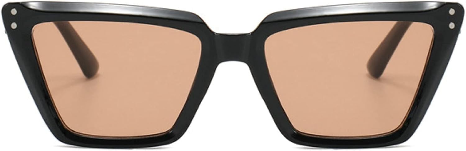 Винтажные женские солнцезащитные очки «кошачий глаз», модные очки с градиентным зеркальным покрытием, солнцезащитные очки UV400 для мужчин в стиле панк с заклепками mincl, Black&brown
Винтажные женские солнцезащитные очки «кошачий глаз», модные очки с градиентным зеркальным покрытием, солнцезащитные очки UV400 для мужчин в стиле панк с заклепками mincl, Black&brown