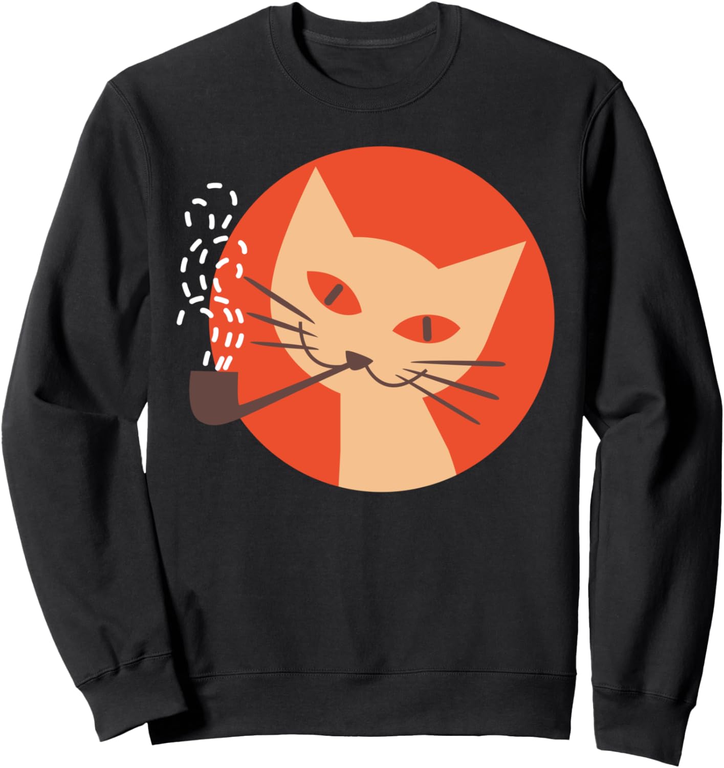 Толстовка с изображением кошки, курящей трубку, в стиле ретро-винтаж, с рисунком спичечного коробка Lazy Dog Creations Cat Smoking Pipe, черный
Толстовка с изображением кошки, курящей трубку, в стиле ретро-винтаж, с рисунком спичечного коробка Lazy Dog Creations Cat Smoking Pipe, черный