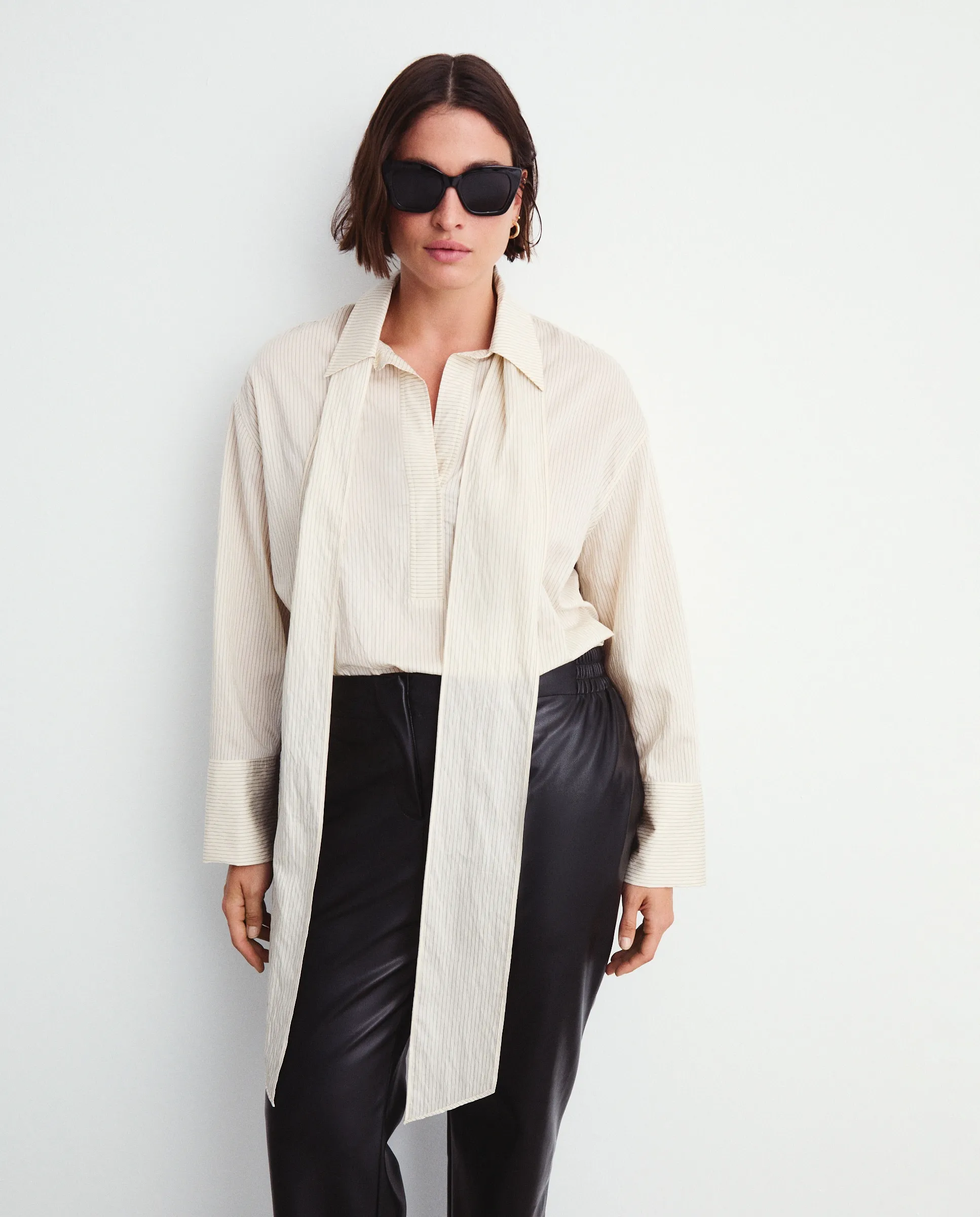 Блузка Lazada в полоску с принтом Couchel, белый
Блузка Lazada в полоску с принтом Couchel, белый