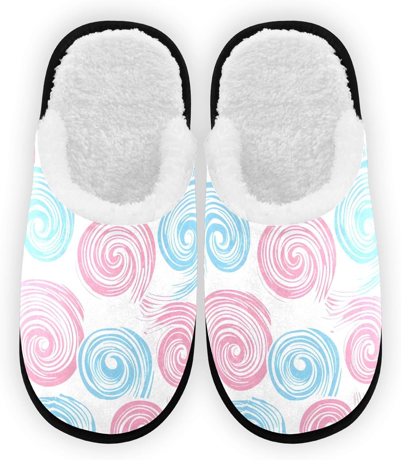 Мягкие тапочки FENOCHE Swirl розово-голубые для женщин и мужчин, теплые, удобные, для путешествий, спа, с нескользящей подошвой
Мягкие тапочки FENOCHE Swirl розово-голубые для женщин и мужчин, теплые, удобные, для путешествий, спа, с нескользящей подошвой