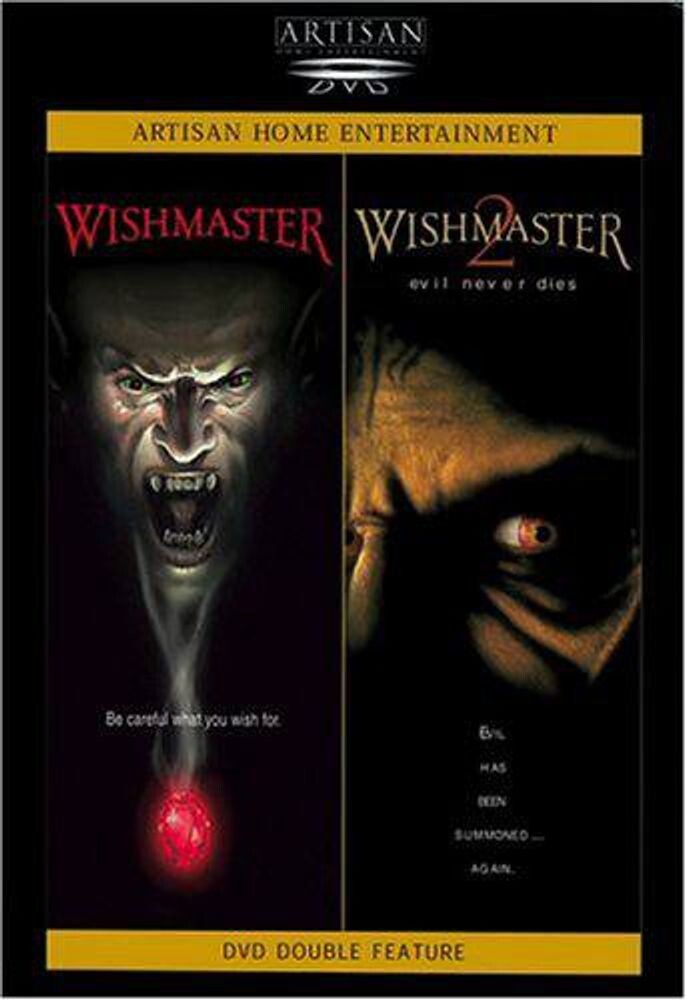 Диск DVD Wishmaster / Wishmaster 2: Evil Never Dies
Диск DVD Wishmaster / Wishmaster 2: Evil Never Dies