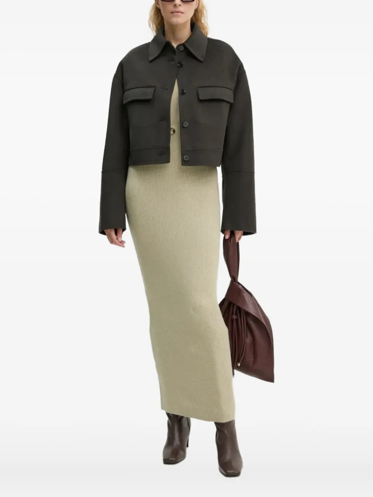 Пиджак Nanushka с застежкой на пуговицы и карманом-клапаном, серый
Пиджак Nanushka с застежкой на пуговицы и карманом-клапаном, серый