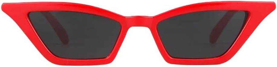 Женские солнцезащитные очки в стиле ретро, маленькие треугольные, оправа «кошачий глаз», винтажные солнцезащитные очки с защитой от УФ-излучения UV400 UJNHGQ, C6 Red Gray
Женские солнцезащитные очки в стиле ретро, маленькие треугольные, оправа «кошачий глаз», винтажные солнцезащитные очки с защитой от УФ-излучения UV400 UJNHGQ, C6 Red Gray