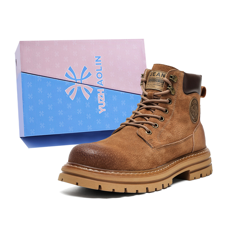 YUZHAOLIN Короткие мартинсы на среднем каблуке мужские коричневые {Коробка}, цвет Brown {Box}
YUZHAOLIN Короткие мартинсы на среднем каблуке мужские коричневые {Коробка}, цвет Brown {Box}