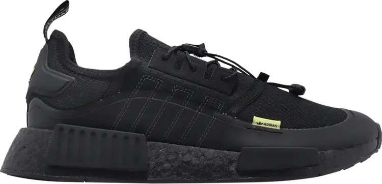 Кроссовки NMD_R1 'Black Pulse Yellow', черный 
Кроссовки NMD_R1 'Black Pulse Yellow', черный
