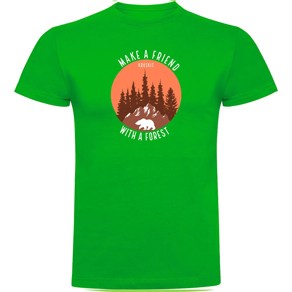Футболка Kruskis Make A Friend, зеленый
Футболка Kruskis Make A Friend, зеленый