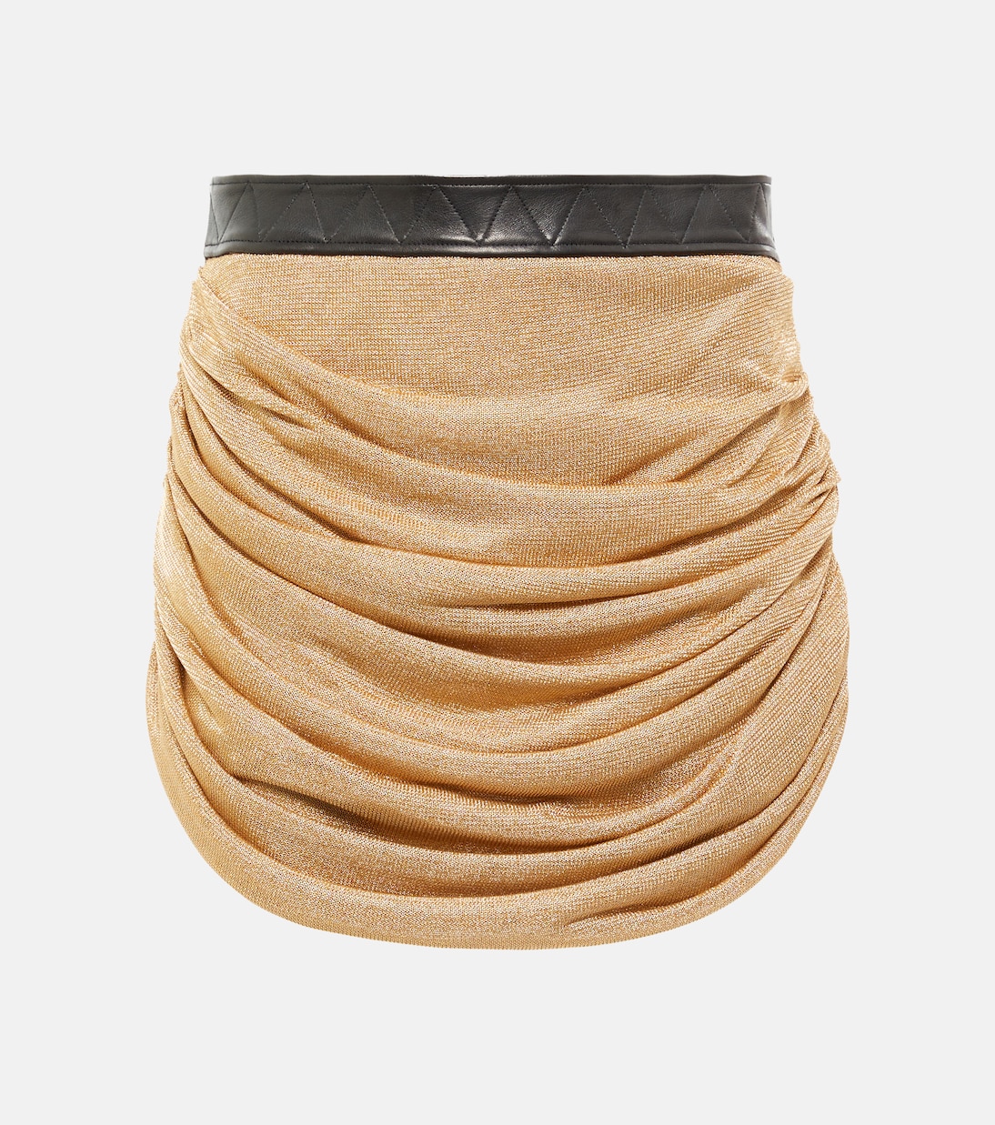 Драпированная мини-юбка Draitton Khaite, золотой 
Драпированная мини-юбка Draitton Khaite, золотой