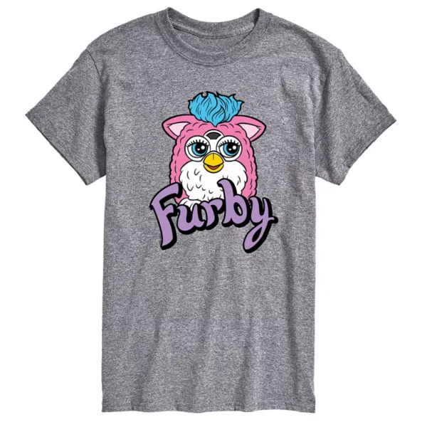 Мужская футболка Furby с логотипом Hasbro, цвет heathre gray
Мужская футболка Furby с логотипом Hasbro, цвет heathre gray