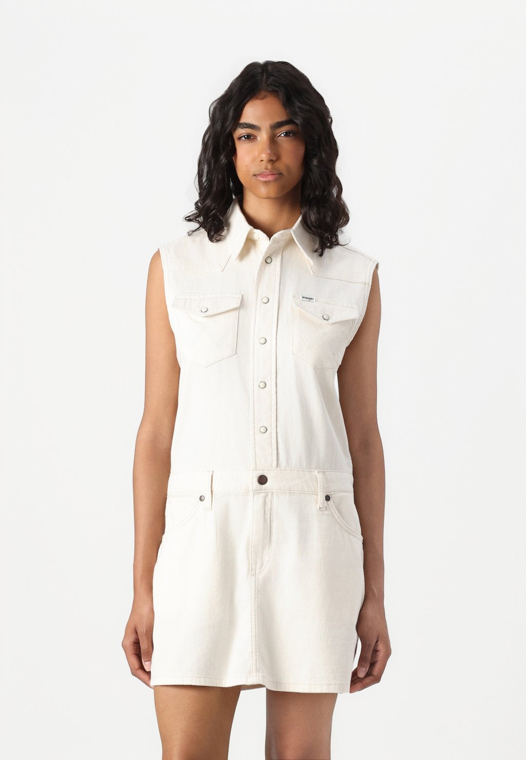 Джинсовое платье SLEEVELESS DRESS Wrangler, кремовый
Джинсовое платье SLEEVELESS DRESS Wrangler, кремовый
