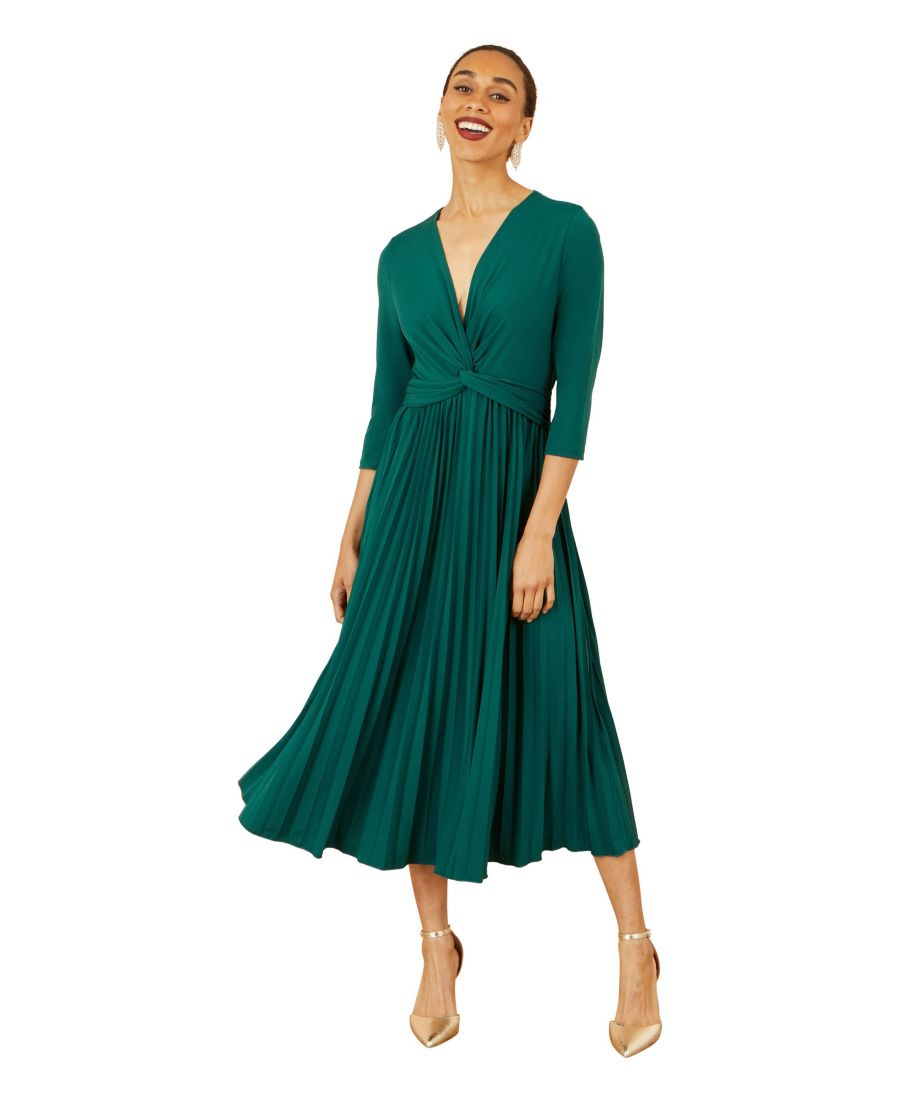 Платье миди с узлом на талии из джерси Yumi, Green
Платье миди с узлом на талии из джерси Yumi, Green