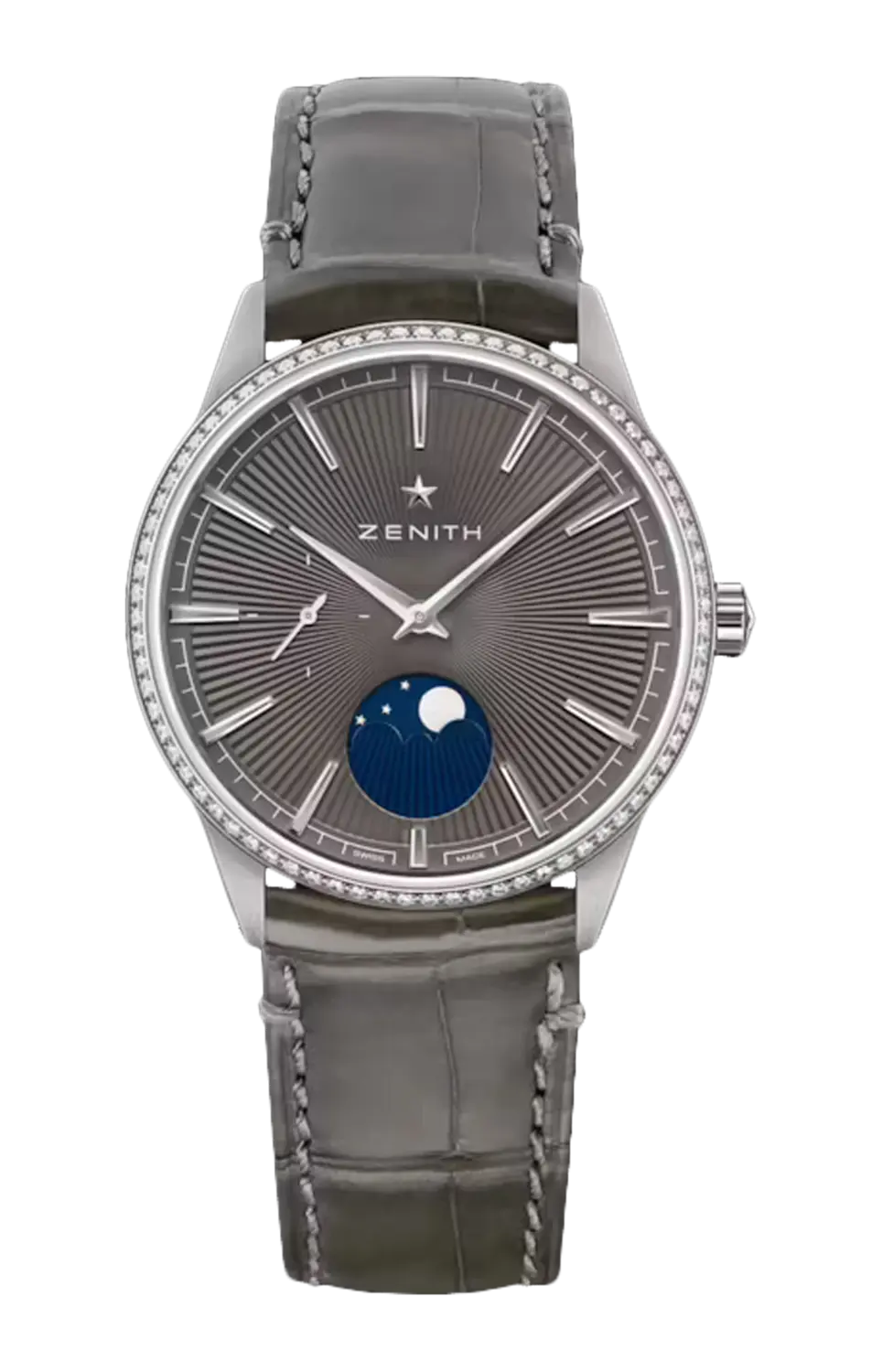 Часы Zenith Elite moonphase 36 мм
Часы Zenith Elite moonphase 36 мм