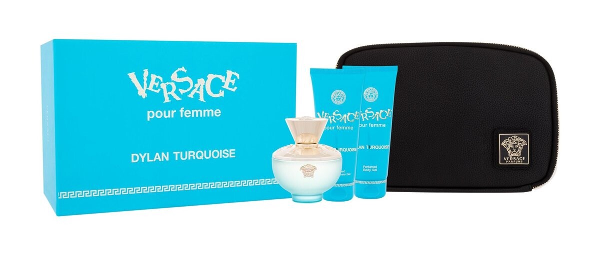 Versace, Dylan Turquoise, Косметический набор, 3 шт + косметичка
Versace, Dylan Turquoise, Косметический набор, 3 шт + косметичка