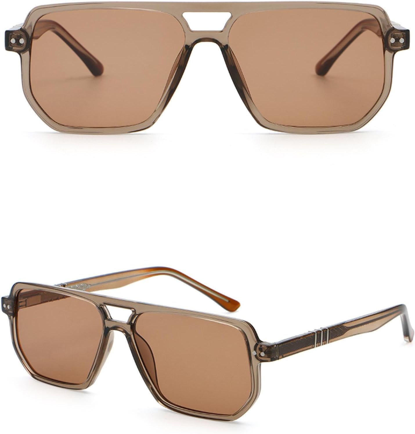 Солнцезащитные очки в крупной оправе в стиле ретро для женщин, защита от УФ-излучения UV400, двойная перемычка, для мужчин, для вождения, леопардовый коричневый летний вариант VFDHN, 2
Солнцезащитные очки в крупной оправе в стиле ретро для женщин, защита от УФ-излучения UV400, двойная перемычка, для мужчин, для вождения, леопардовый коричневый летний вариант VFDHN, 2