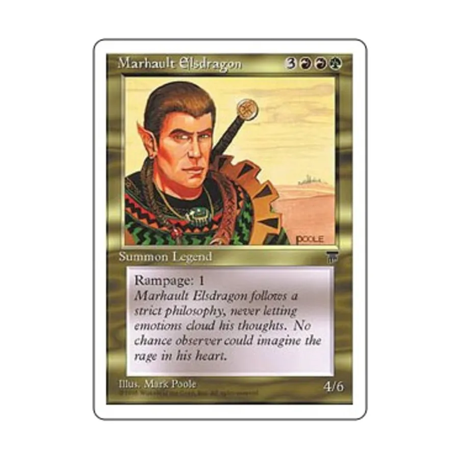 CCG Мархолт Элсдрагон (К), MTG - Chronicles
CCG Мархолт Элсдрагон (К), MTG - Chronicles