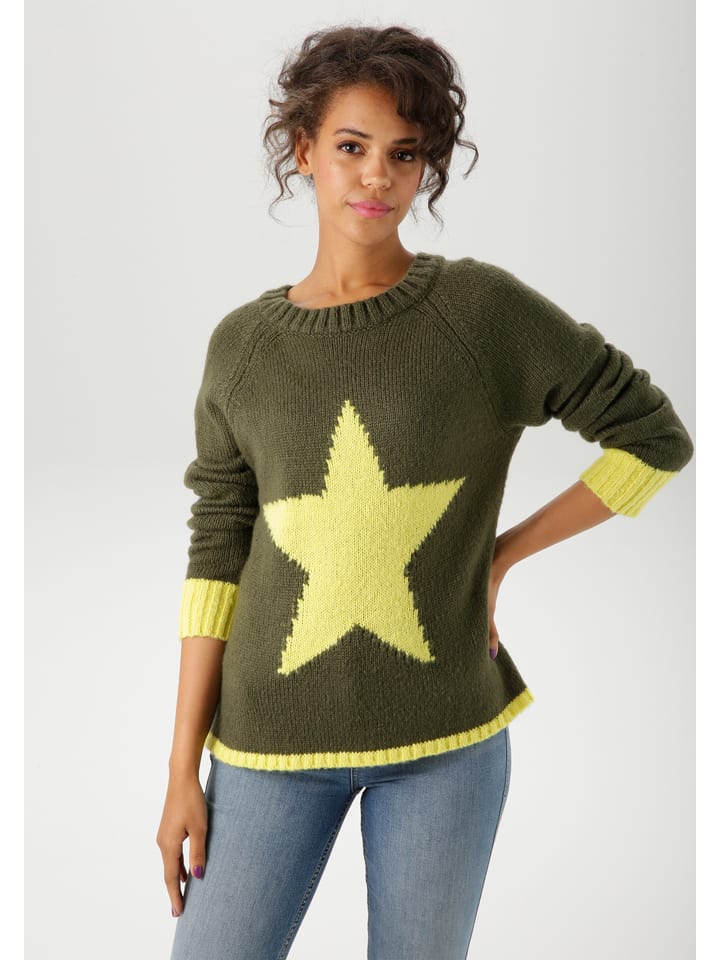 Свитер темно-зеленого цвета Aniston
Свитер темно-зеленого цвета Aniston