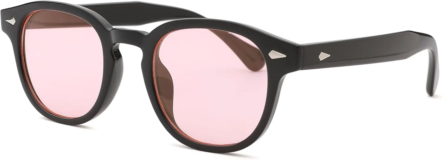 Солнцезащитные очки Pro Acme Vintage Retro круглые для женщин и мужчин, модные, с тонировкой, цветные, с защитой от УФ-излучения UV400, 55 мм, Black / Pink
Солнцезащитные очки Pro Acme Vintage Retro круглые для женщин и мужчин, модные, с тонировкой, цветные, с защитой от УФ-излучения UV400, 55 мм, Black / Pink