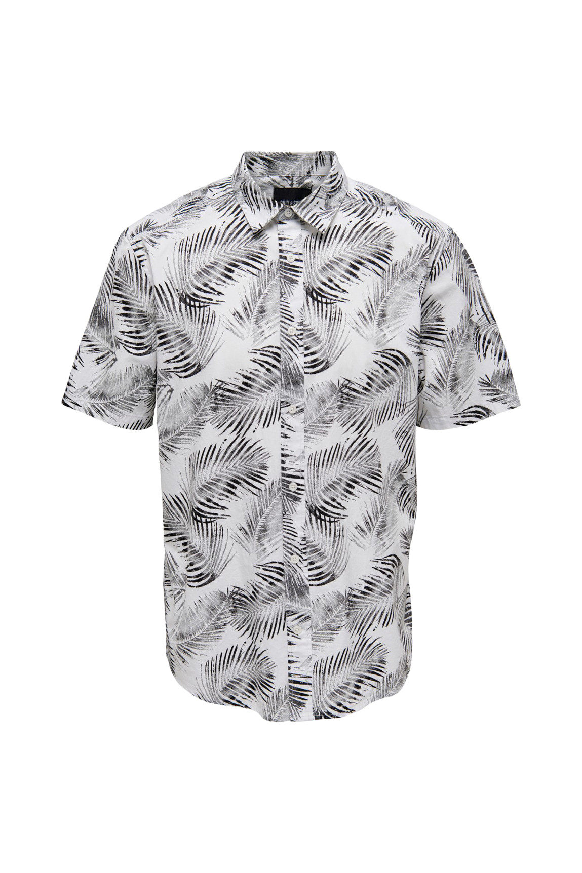 Рубашка Only & Sons с коротким рукавом, белый/черный
Рубашка Only & Sons с коротким рукавом, белый/черный