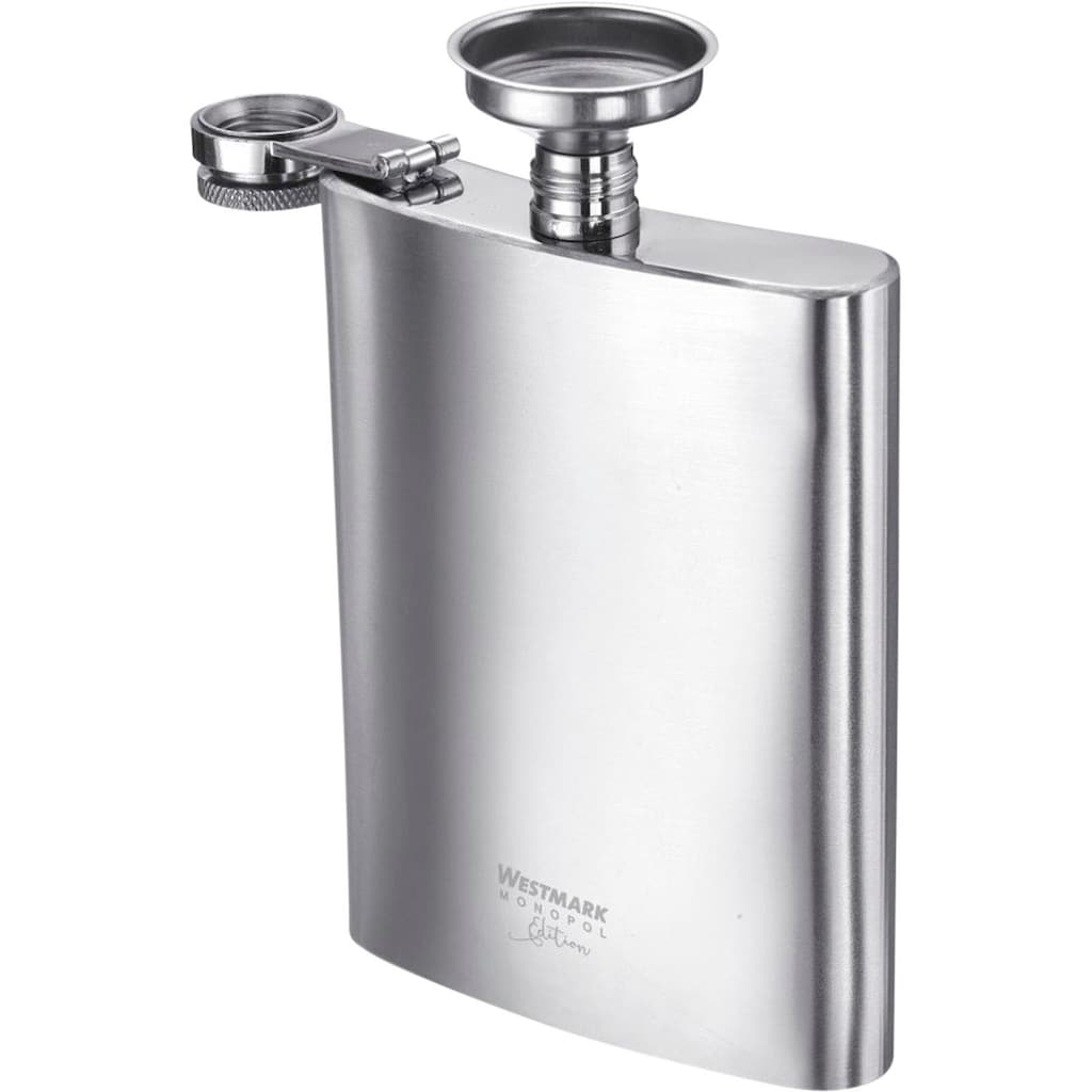 Фляжка Delan, нержавеющая сталь, с воронкой, 236 мл Westmark, серебристый
Фляжка Delan, нержавеющая сталь, с воронкой, 236 мл Westmark, серебристый