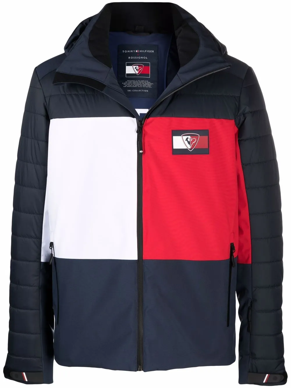 Куртка в стиле колор-блок с логотипом Rossignol, синий
Куртка в стиле колор-блок с логотипом Rossignol, синий