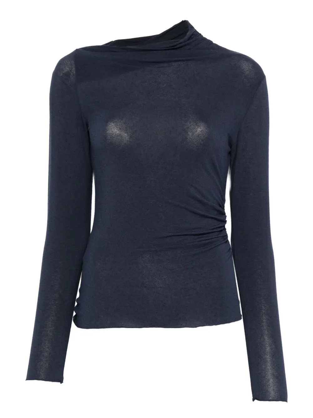 Свитер асимметричного кроя Niu, синий
Свитер асимметричного кроя Niu, синий