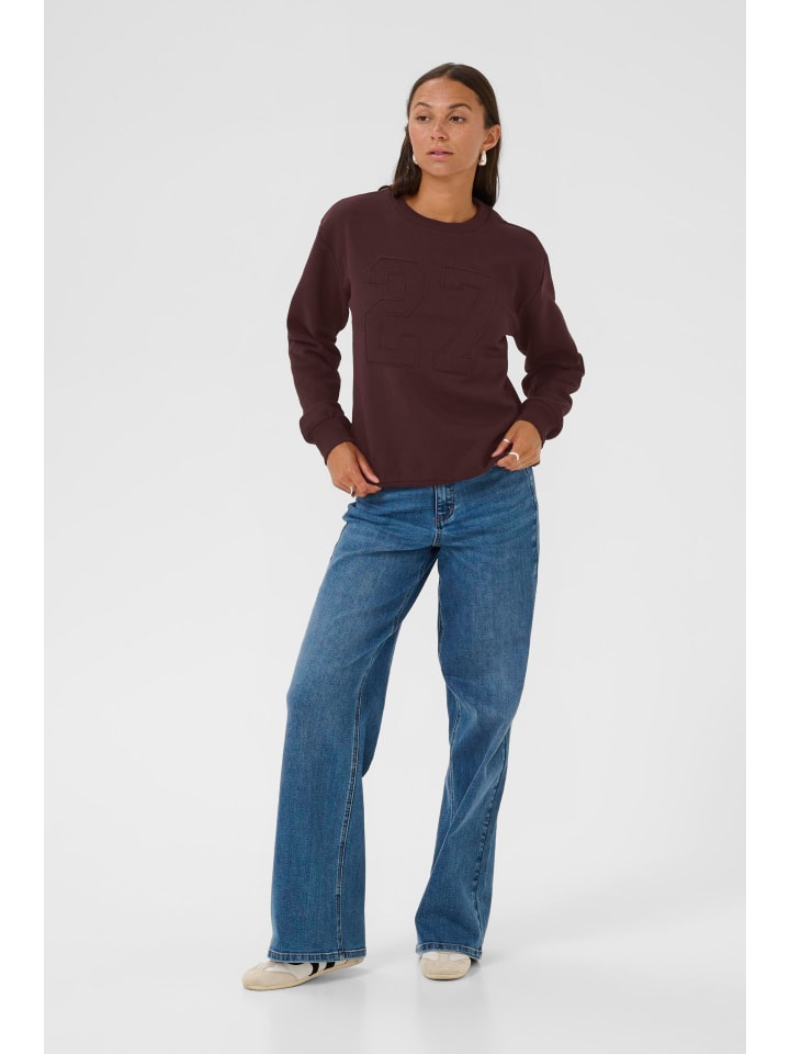 Kaffe Свободная толстовка KAlea цвета "шоколадная помадка"
Kaffe Свободная толстовка KAlea цвета "шоколадная помадка"