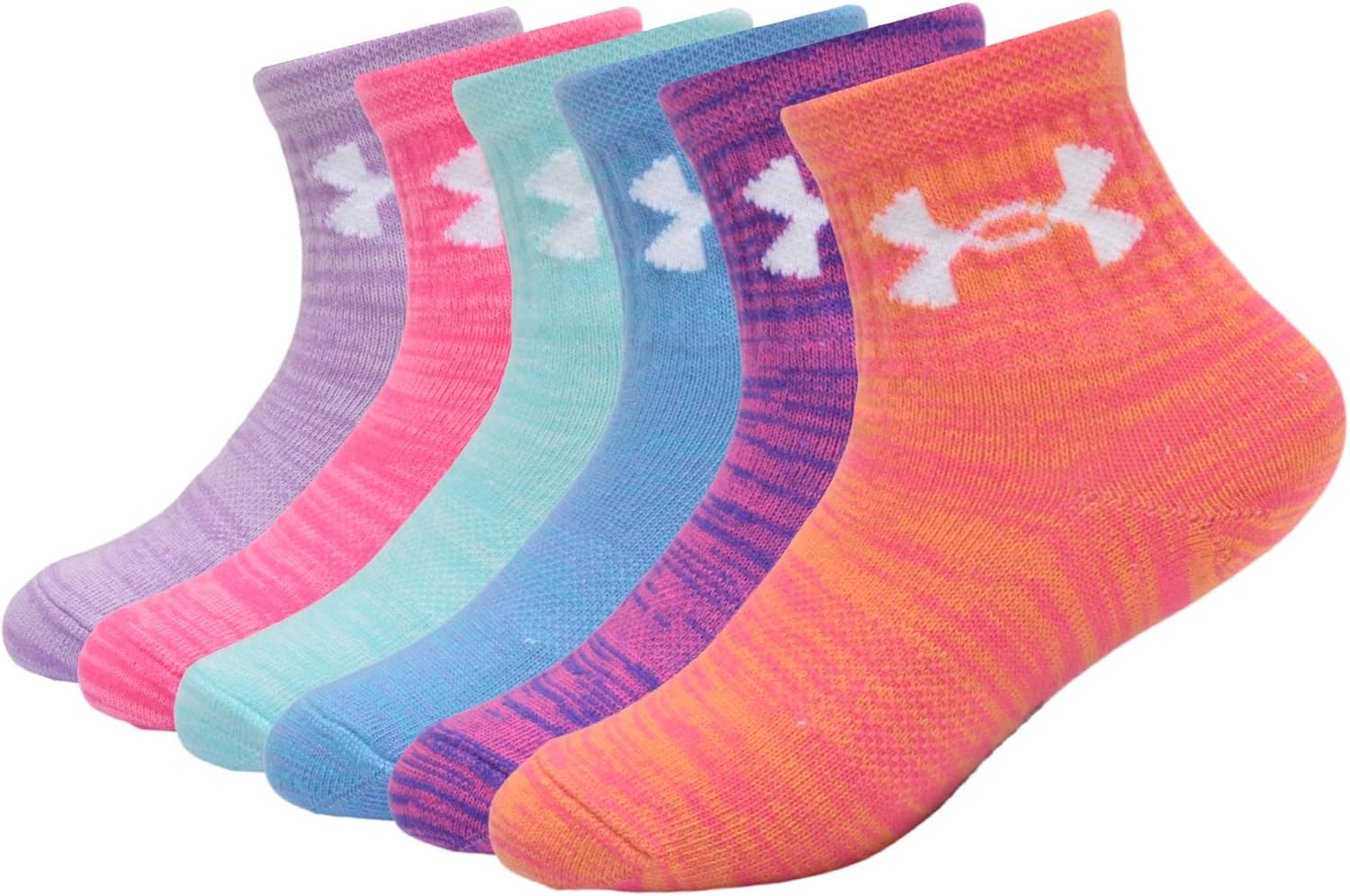 Детские носки Under Armour Multi Pack Quarter, Rebel Pink
Детские носки Under Armour Multi Pack Quarter, Rebel Pink