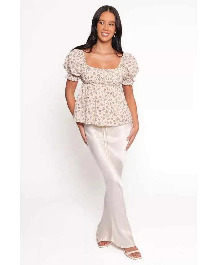 Женский топ Rhiannon с бантом на спине Petal and Pup, белый
Женский топ Rhiannon с бантом на спине Petal and Pup, белый