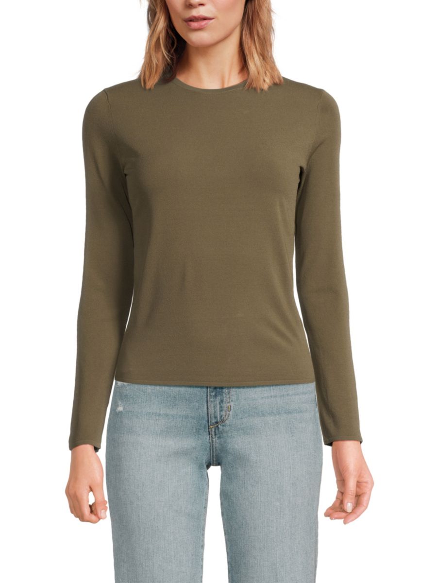 Однотонная футболка с круглым вырезом Vince, цвет Oak Moss
Однотонная футболка с круглым вырезом Vince, цвет Oak Moss