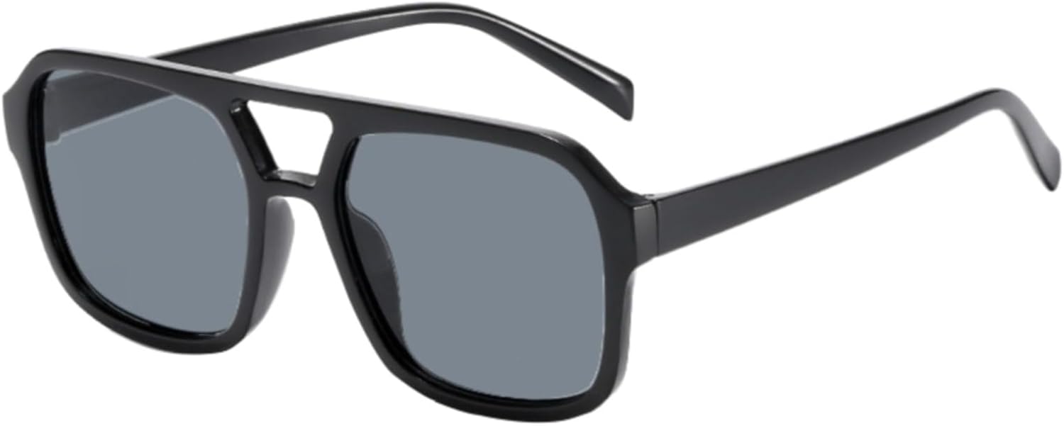 Солнцезащитные очки прямоугольной формы в стиле ретро, квадратные солнцезащитные очки-авиаторы для женщин и мужчин, модная массивная квадратная оправа в винтажном стиле 90-х Generic, Black
Солнцезащитные очки прямоугольной формы в стиле ретро, квадратные солнцезащитные очки-авиаторы для женщин и мужчин, модная массивная квадратная оправа в винтажном стиле 90-х Generic, Black