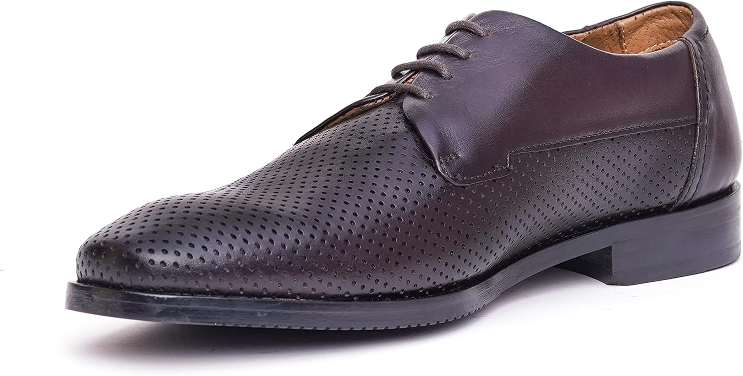 Мужские модные классические и повседневные перфорированные оксфорды из натуральной кожи для джинсов Borassus, коричневый
Мужские модные классические и повседневные перфорированные оксфорды из натуральной кожи для джинсов Borassus, коричневый