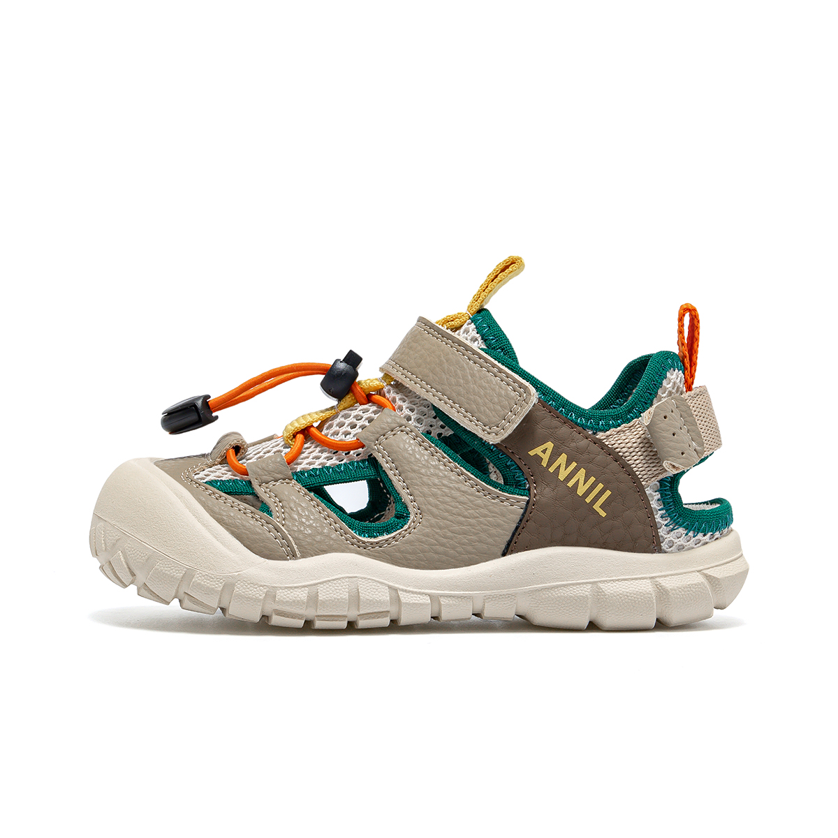 Детские сандалии с устойчивостью к истиранию, дышащие и нескользящие Annil, светлый хаки
Детские сандалии с устойчивостью к истиранию, дышащие и нескользящие Annil, светлый хаки