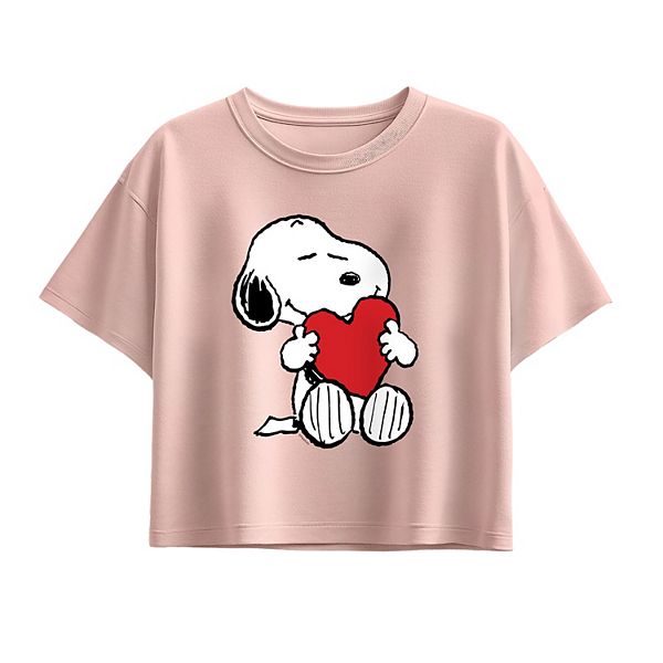 Футболка с принтом Peanuts Snoopy hugging heart для девочек 7-16 Licensed Character, Light Pink
Футболка с принтом Peanuts Snoopy hugging heart для девочек 7-16 Licensed Character, Light Pink