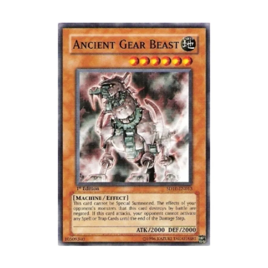 CCG Зверь Древнего Механизма (Обычный), Yu-Gi-Oh - Structure Deck - Machine Revolt - Singles
CCG Зверь Древнего Механизма (Обычный), Yu-Gi-Oh - Structure Deck - Machine Revolt - Singles