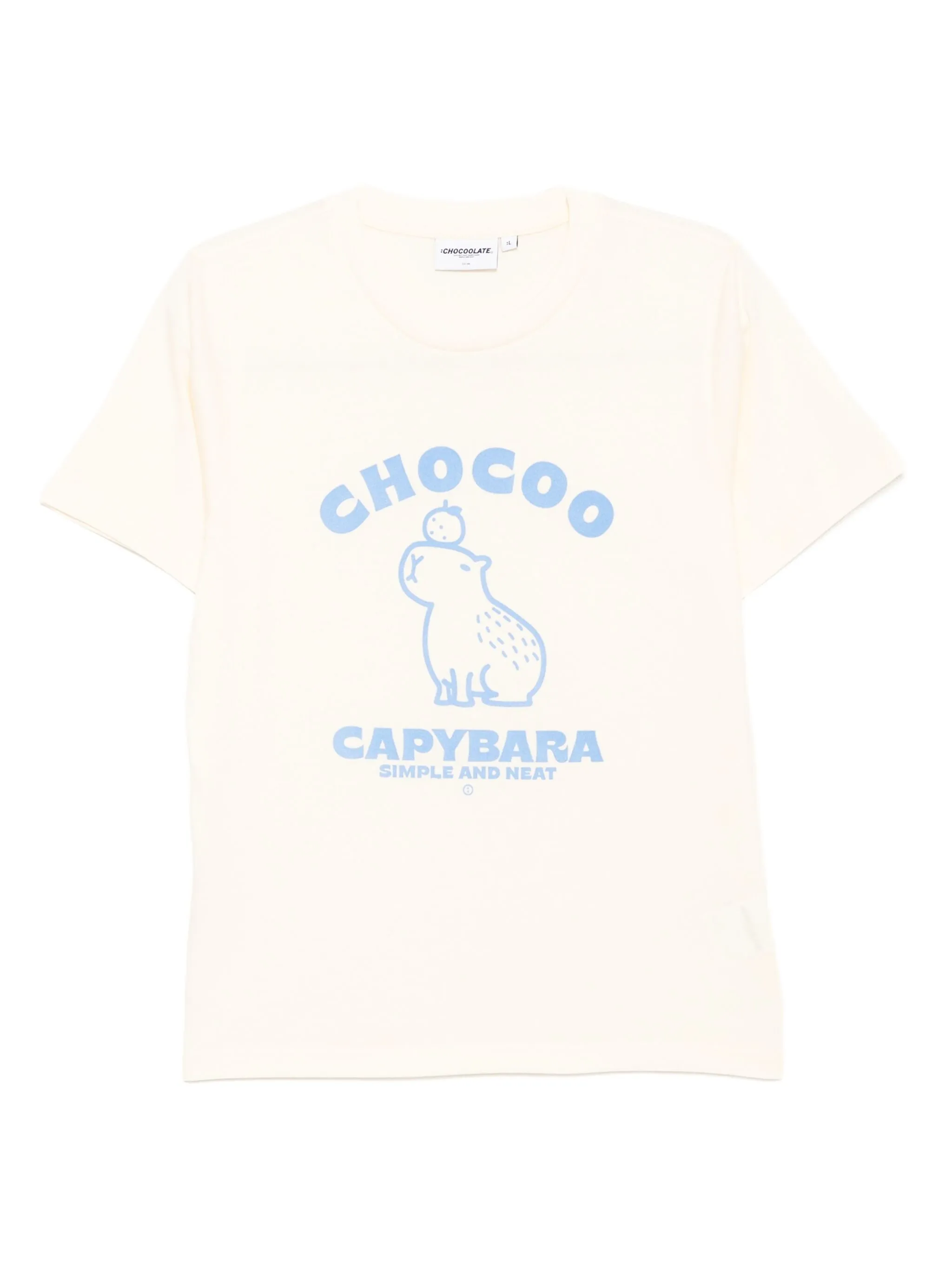 Базовая футболка Chocoolate, нейтральный
Базовая футболка Chocoolate, нейтральный