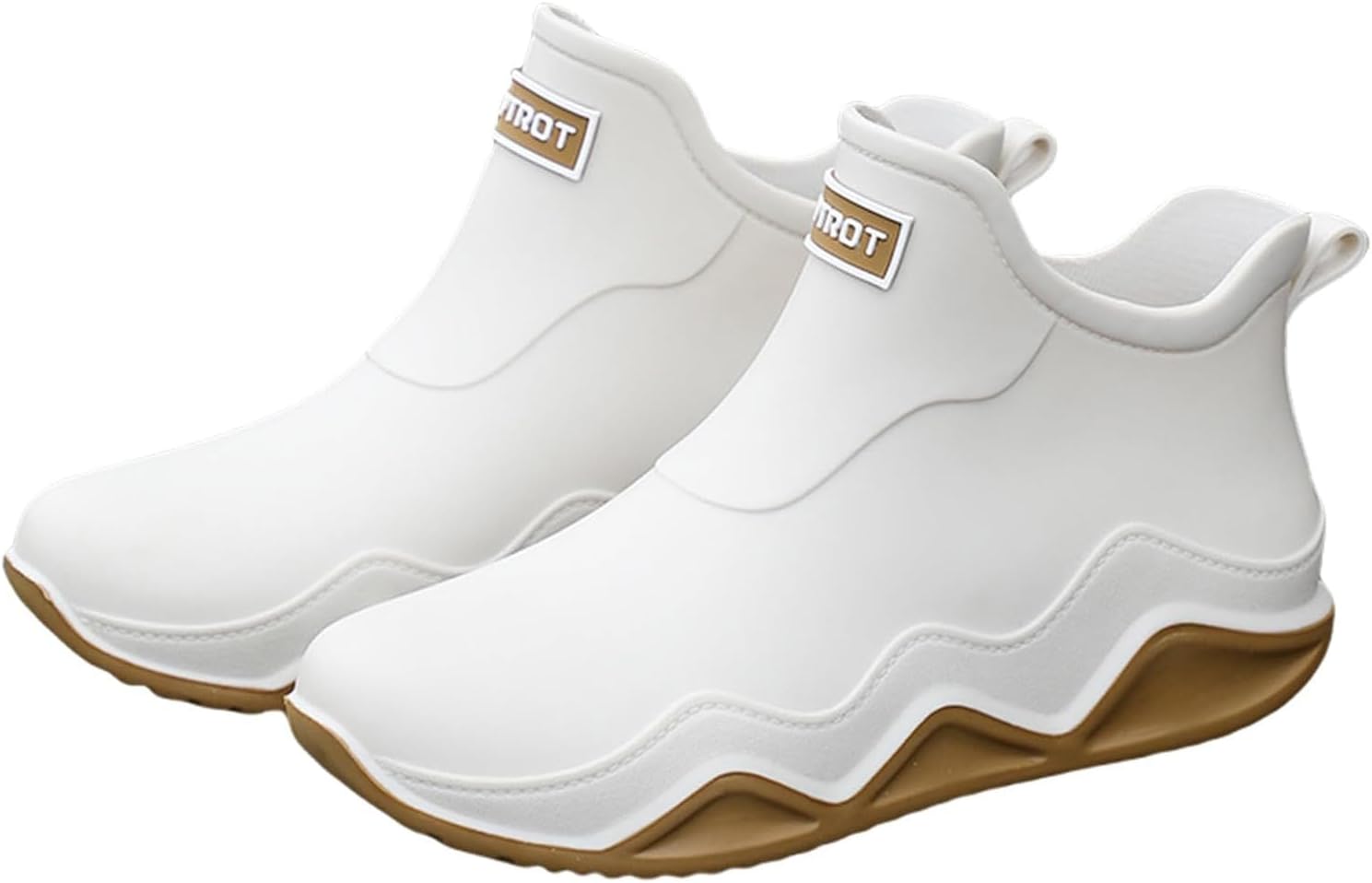 Дождевые сапоги для женщин и мужчин, противоскользящие, износостойкие, легкие, водонепроницаемые, на каждый день, для работы в саду и на улице, рыбалки Movnebyro, белый
Дождевые сапоги для женщин и мужчин, противоскользящие, износостойкие, легкие, водонепроницаемые, на каждый день, для работы в саду и на улице, рыбалки Movnebyro, белый