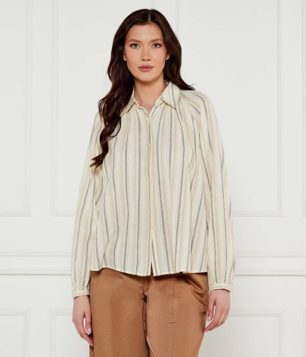 Рубашка с капюшоном Regular fit Ba&Sh, экрю
Рубашка с капюшоном Regular fit Ba&Sh, экрю